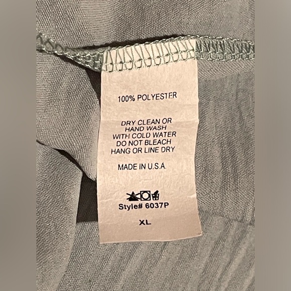 QUEEN FOR A DAY Top from CHIC SOUL in Aloe XL more like a 2X NEVER WORN Flowy 😍 - Picture 11 of 14